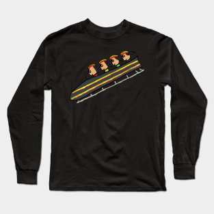 Cool Runnings Jamaican Bobsleigh Team Long Sleeve T-Shirt